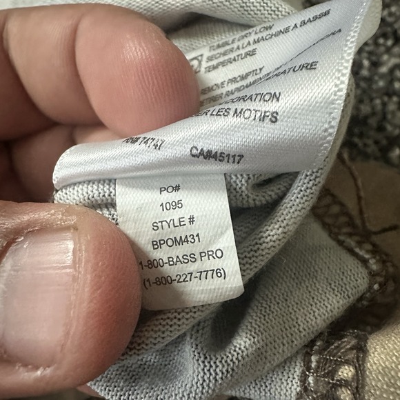 RedHead Shirt Mens Medium Brown Camo Long Sleeve Hunting Outdoor Performance - Picture 5 of 14